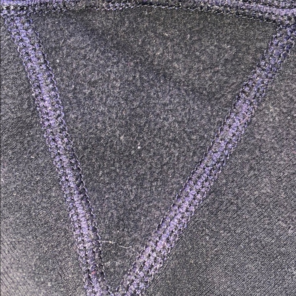 SOLD‼️Black lululemon cropped Capri pants - Picture 5 of 5